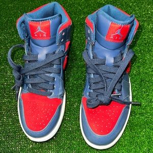 (Rare) Nike Jordan 1 phat premier Detroit pistons 2009